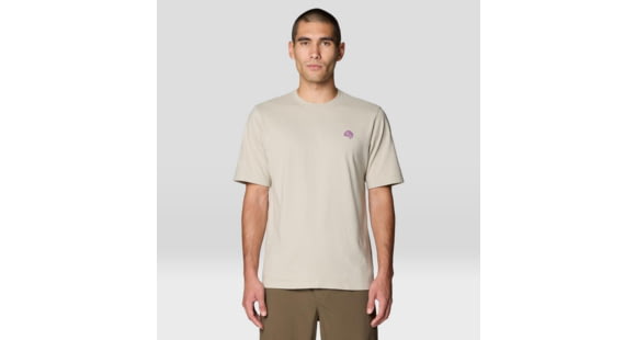 Mountain Hardwear Graphic SS Top - Men's, Oyster Shell, XS, 2149451-288-XS