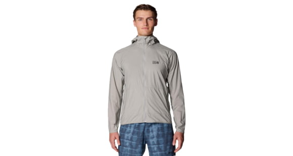 Mountain Hardwear Kor AirShell Hooded Jacket - Men's, Half Moon Grey, L, 2123781059-059-L
