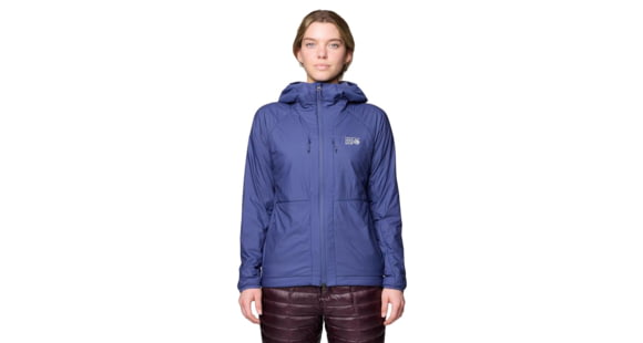Mountain Hardwear Kor AirShell Warm Hoody - Women's, Lapis Dusk, M, 2092731-532-M