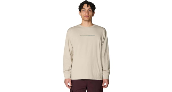 Mountain Hardwear MHW Archive Long Sleeve Shirt - Men's, Sandblast, XS, 2167061217-217-XS