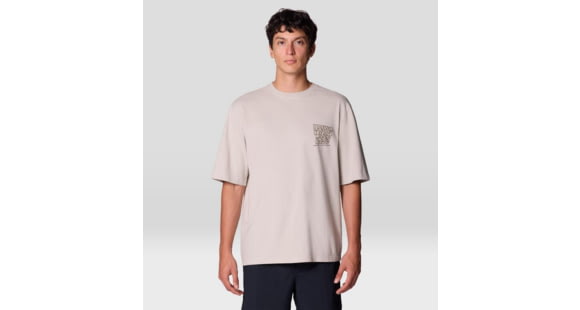 Mountain Hardwear MHW Graphic SS 3 Relaxed Top - Men's, Oyster Shell, M, 2159831-288-M