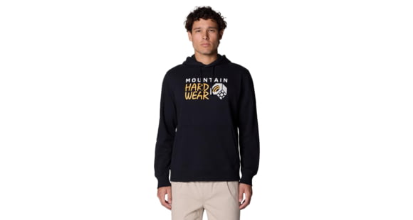 Mountain Hardwear MHW Logo PO Hoody - Men's, Black, XL, 2100581-011-XL