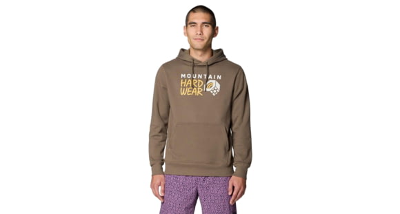 Mountain Hardwear MHW Logo PO Hoody - Men's, tierra, L, 2100581-246-L