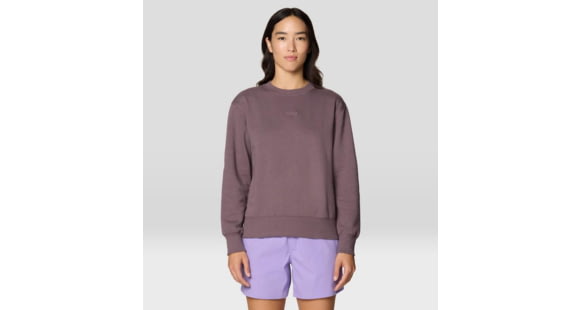 Mountain Hardwear MHW Logo Pullover Crew - Women's, Purple Sage, L, 2004341-574-L