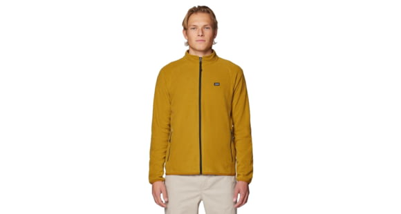 Mountain Hardwear Microchill Full Zip Jacket - Men's, Olive Gold Heather, M, 2104701-255-M