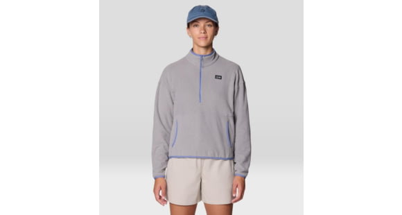 Mountain Hardwear Microchill Half Zip Sweatshirt - Women's, Approaching Storm, M, 2104261-038-M