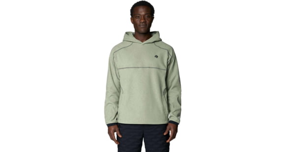 Mountain Hardwear Microchill Hoody - Men's, Silt Grey Heather, M, 2169011051-051-M
