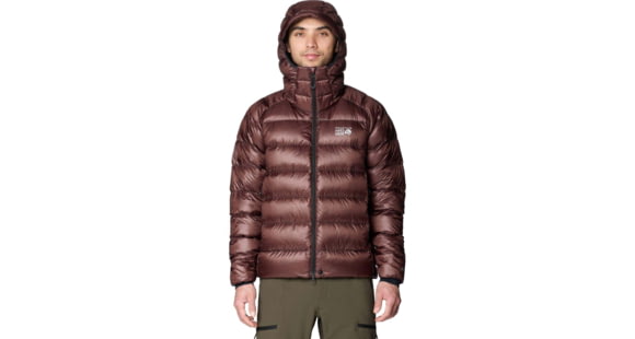Mountain Hardwear Phantom Alpine Down Hooded Jacket - Men's, Carob, L, 2092271219-219-L