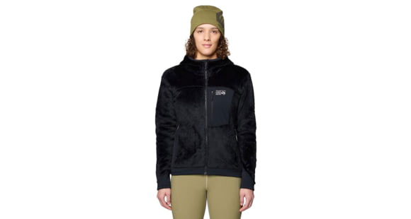 Mountain Hardwear Polartec High Loft Hooded Jacket - Women's, Black, L, 2128641010-010-L