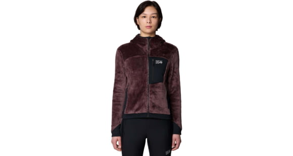 Mountain Hardwear Polartec High Loft Hooded Jacket - Women's, Carob, M, 2128641219-219-M