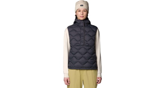 Mountain Hardwear Seek Out Snap Neck Vest - Women's, Shark, S, 2129651011-011-S
