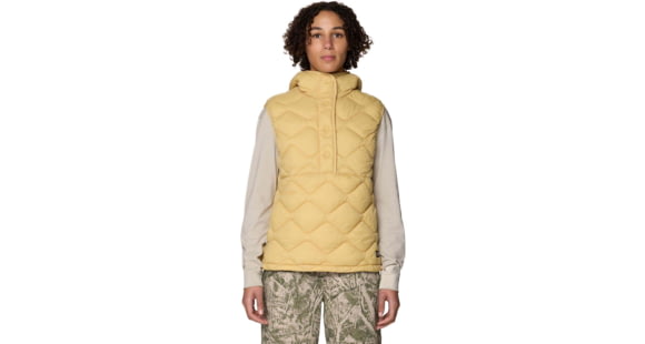 Mountain Hardwear Seek Out Snap Neck Vest - Women's, Prairie, L, 2129651770-770-L