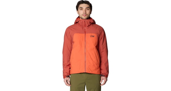 Mountain Hardwear Stretch Ozonic Insulated Jacket - Men's, Aspect, Mars Red, XXL, 2166101640-640-XXL