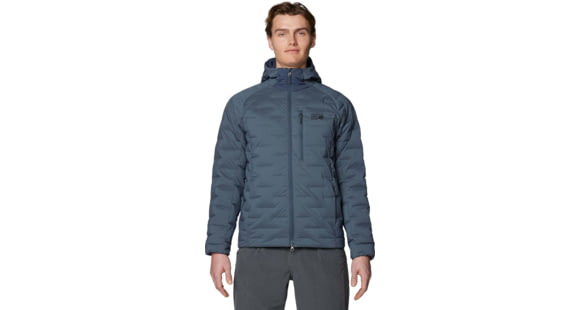 Mountain Hardwear Stretchdown Hoody - Men's, Moon Blue, XS, 2104491-430-S