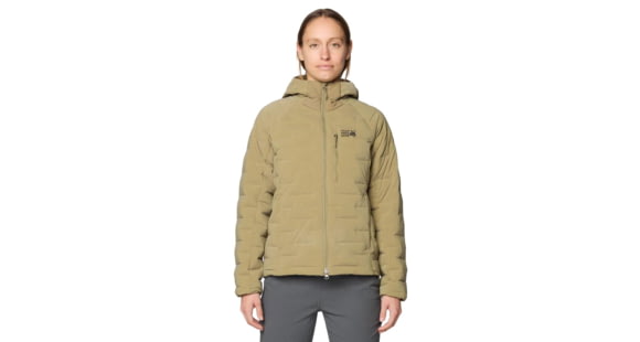 Mountain Hardwear Stretchdown Hoody - Women's, Landslide Heather, XS, 2104781-340-XS