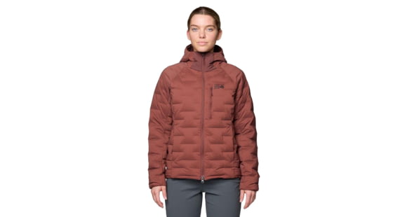 Mountain Hardwear Stretchdown Hoody - Women's, Bourbon Brown, XL, 2104781-615-XL