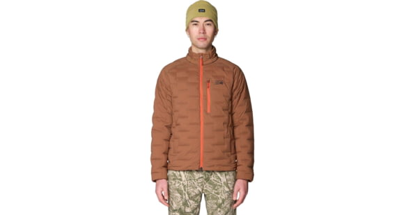 Mountain Hardwear StretchDown Jacket - Men's, Morel, L, 2166131238-238-L
