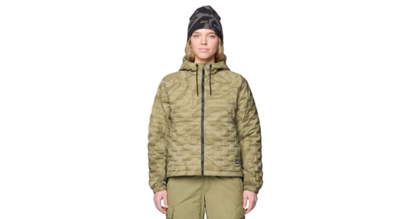 Mountain Hardwear Stretchdown Light Full Zip Hoody - Women's, Landslide Rockstrata, M, 2077681-340-M