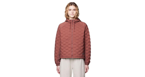Mountain Hardwear Stretchdown Light Full Zip Hoody - Women's, Bourbon Brown, L, 2077681-615-L
