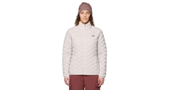 Mountain Hardwear Stretchdown Light Jacket - Women's, Talc, L, 2104801-170-L