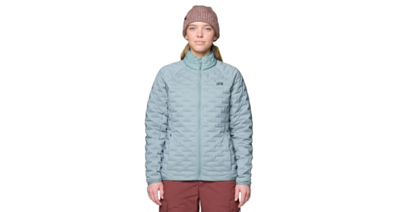 Mountain Hardwear Stretchdown Light Jacket - Women's, Blue Sage, L, 2104801-460-L