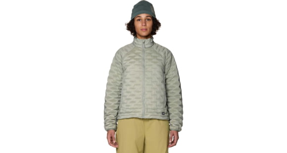 Mountain Hardwear Stretchdown Light Jacket - Women's, Silt Grey, XS, 2166421051-051-XS