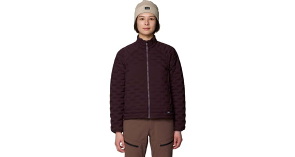 Mountain Hardwear Stretchdown Light Jacket - Women's, Deep Mulberry, S, 2166421510-510-S