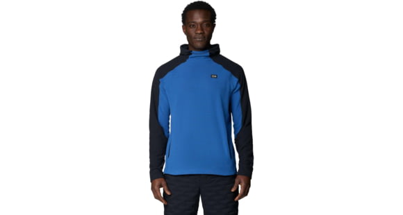 Mountain Hardwear Summit Grid Hoody - Men's, Berry Blue, M, 2166781488-488-M