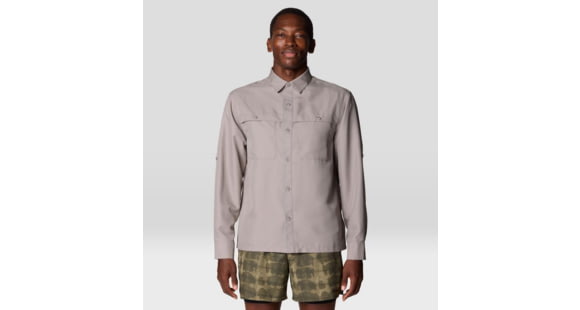 Mountain Hardwear Sun Drift Cooling Long Sleeve Shirt - Men's, Approaching Storm, XL, 2149301-038-XL