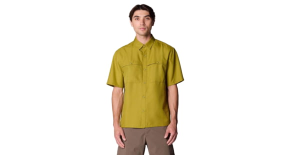 Mountain Hardwear Sun Drift Cooling Short Sleeve Shirt - Men's, Bright Fatigue, XXL, 2149311-331-XXL