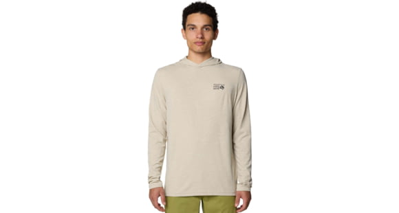 Mountain Hardwear Sunblocker Hoody - Men's, Sandblast Heather, L, 190423026098