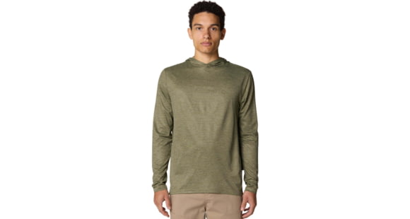 Mountain Hardwear Sunblocker Hoody - Men's, Mantis Heather, M, 190423026159