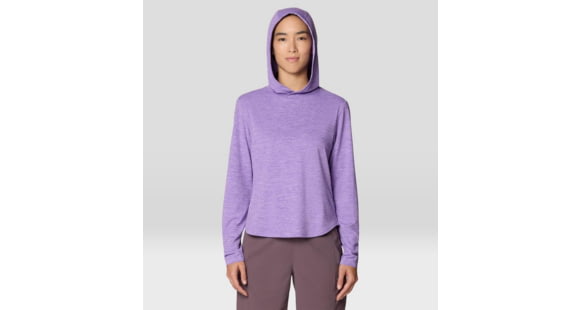 Mountain Hardwear Sunblocker Long Sleeve Hoody - Women's, Harbor Violet, L, 2067761-560-L