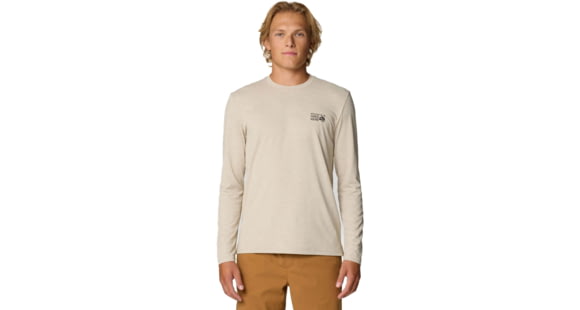 Mountain Hardwear Sunblocker Long Sleeve Shirt - Men's, Sandblast Heather, S, 190423044023