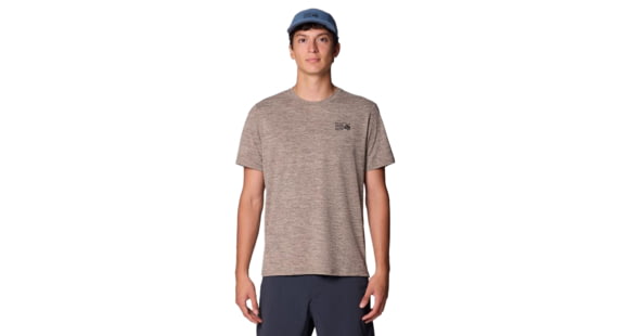 Mountain Hardwear Sunblocker Short Sleeve Shirt - Men's, Tierra Heather, S, 2027891-246-S