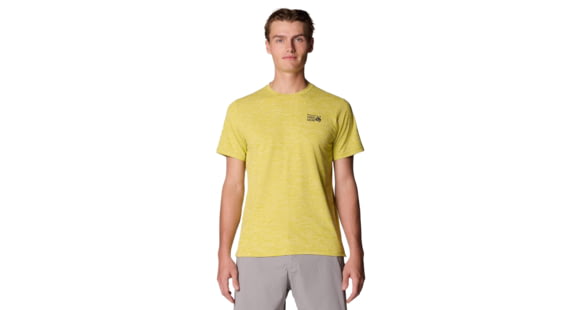 Mountain Hardwear Sunblocker Short Sleeve Shirt - Men's, Lucky Chard Heather, XXL, 2027891-344-XXL