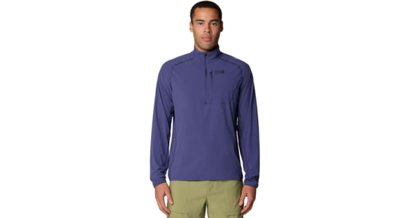 Mountain Hardwear Sunshield 1/2 Zip Top - Men's, Lapis Dusk, M, 190423019564