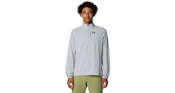 Mountain Hardwear Sunshield 1/2 Zip Top - Men's, Glacial, M, 190423019663