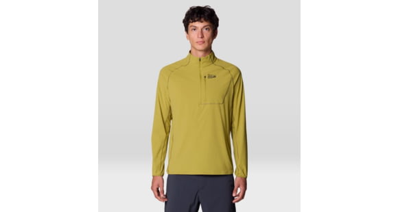 Mountain Hardwear Sunshield 1/2 Zip Top - Men's, Bright Fatigue, XL, 2110211-331-XL