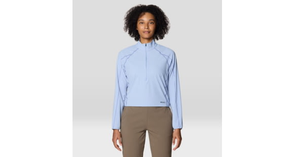 Mountain Hardwear Sunshield 1/2 Zip Top - Women's, Beach Breeze, S, 2110521-471-S