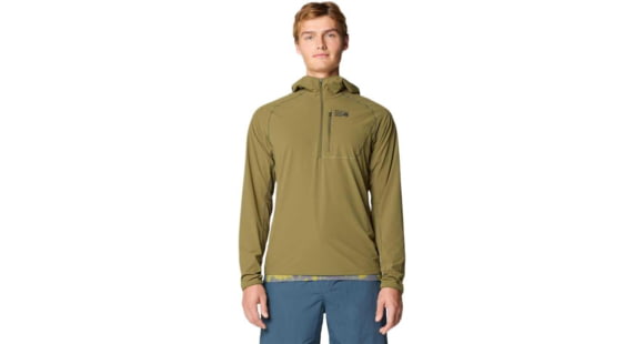 Mountain Hardwear Sunshield Hoody - Men's, Combat Green, L, 190423042401