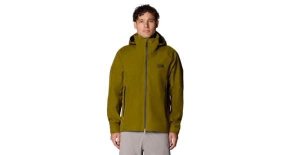 Mountain Hardwear TrailVerse Gore-Tex Jacket - Men's, Vetiver, S, 2092321379-379-S