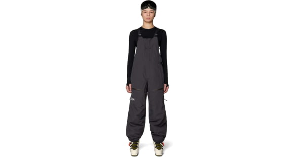 Mountain Hardwear Warp Factor Bib - Women's, Shark, MxL, 2166521011-011-M-L