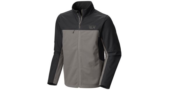 Mountain Hardwear Mountain Tech II Jacket - Men's-Titanium/Shark-Large