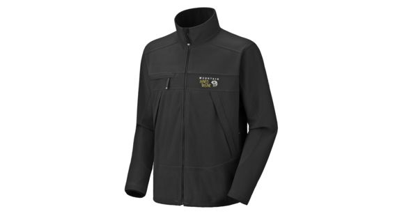 Mountain Hardwear Mountain Tech Jacket - Men's-Titanium/Shark-Small