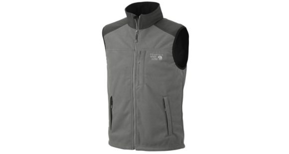 Mountain Hardwear Mountain Tech Vest - Mens-Titanium/Shark-Large