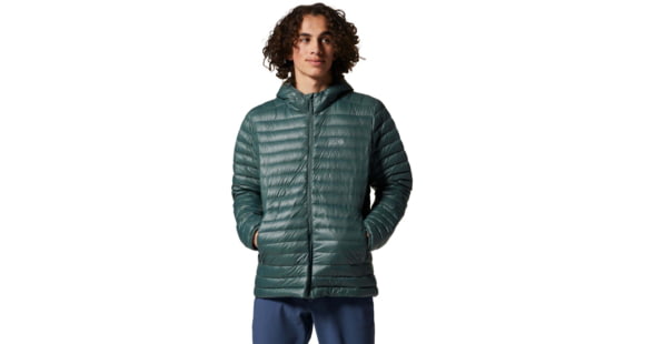 Mountain Hardwear Mt Eyak/2 Hoody - Men's, Black Spruce, Medium, 1943771352-M