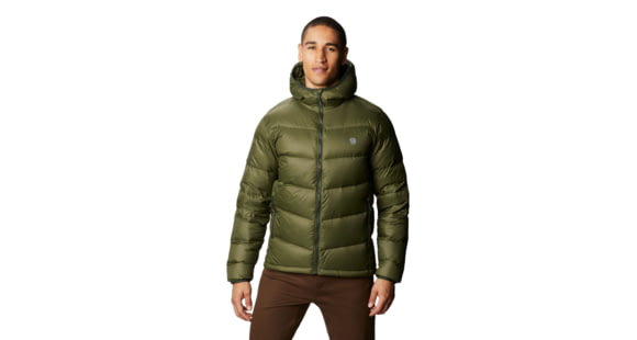 Mountain Hardwear Mt. Eyak Down Hoody - Men's, Dark Army, Extra Large, OM8280304-XL