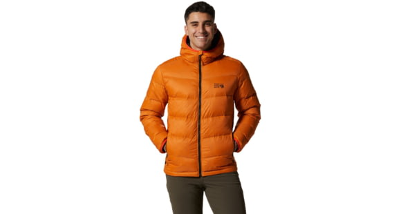 Mountain Hardwear Mt. Eyak Down Hoody - Men's, Instructor Oran, Medium, 1870981858-M