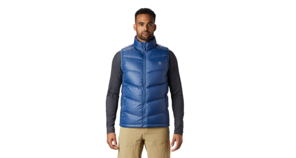 Mountain Hardwear Mt. Eyak Down Vest - Men's, Better Blue, Small, OM8279452-S